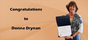 Hats off to Donna Drynan who recently completed a UBC Certificate on Curriculum and Pedagogy in Higher Education – International Faculty SoTL Leadership Program