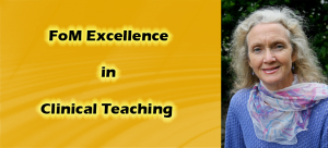 Janice Duivestein is the Recipient of the 2015 FoM Excellence in Clinical Teaching Award