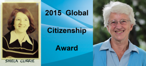 UBC Grad, Sheila Purves, honored with the 2015 Global Citizenship Award